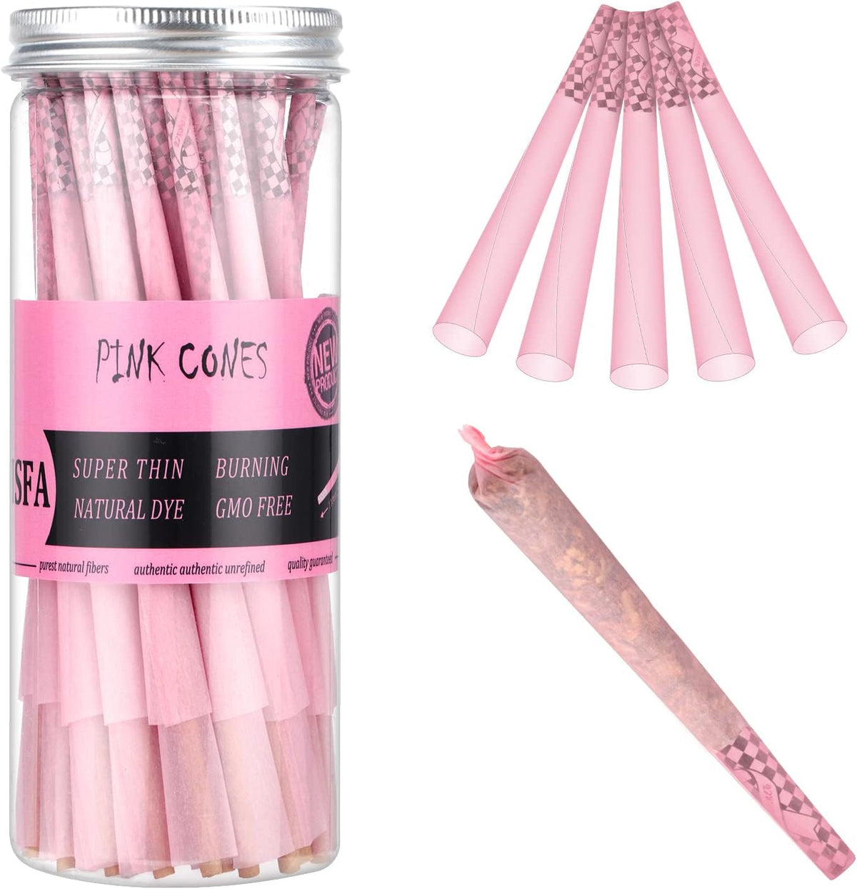 Green Room Pink Cones