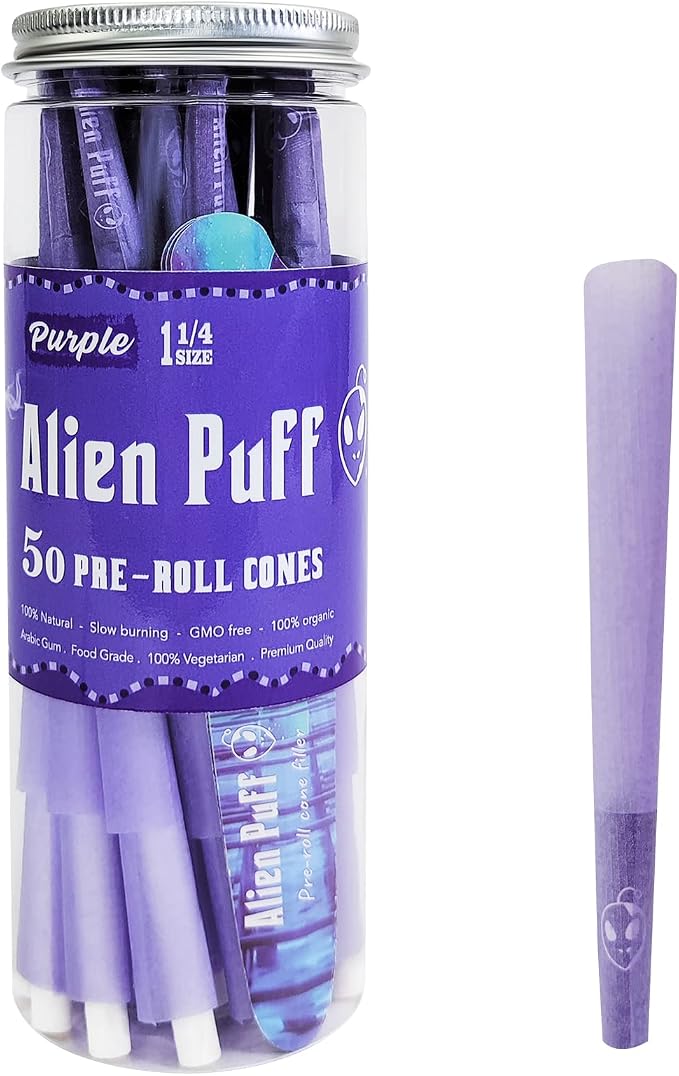 Alien Puff Purple Pre-Rolled Cones