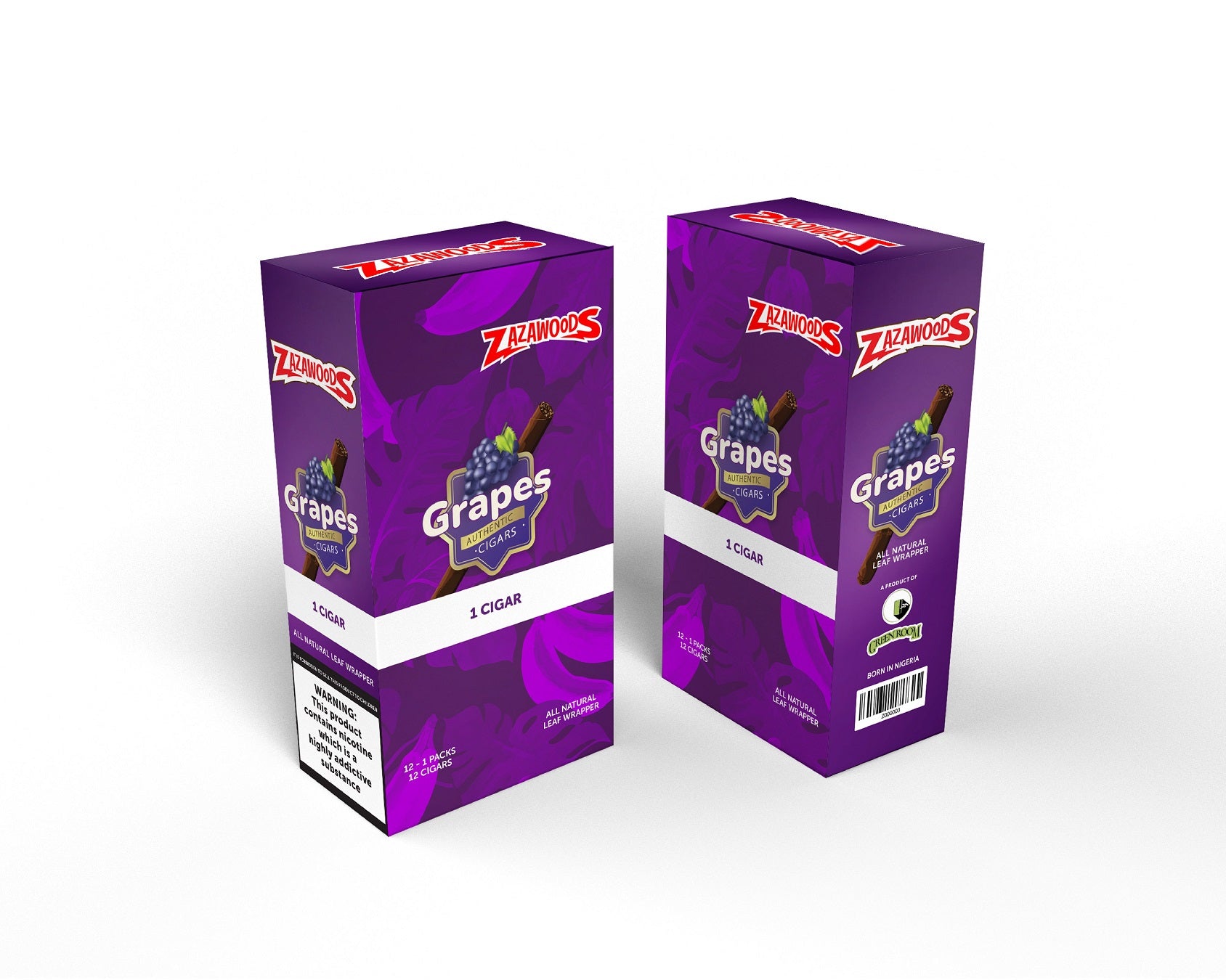 ZAZAWOODS Cigars (Pack of 24)