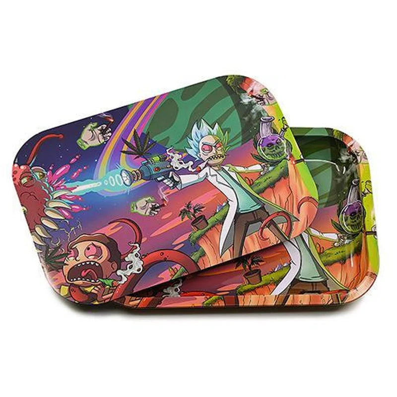 Rick & Morty Rolling Trays