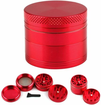 Discover the ultimate grinding experience with the Weed Crusher Kit 4 Part Metal Grinder for Sale at GreenRoom NG