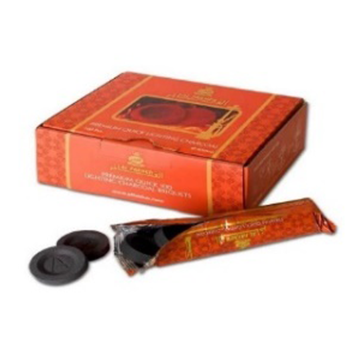 Round shisha coal
