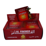 AL-FAKHER PRE-PUNCHED HOOKAH FOIL - 50 PACK